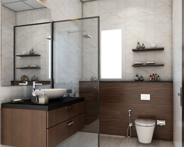 Compact Bath Space Design